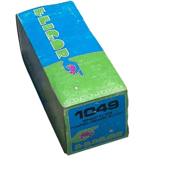 Eligor Renault KZ 1928 Model Car Fire Brigade Service Red Die-Cast 1:43 Scale Co - Picture 3 of 5